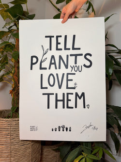 PLANTS - limitiertes Plakat