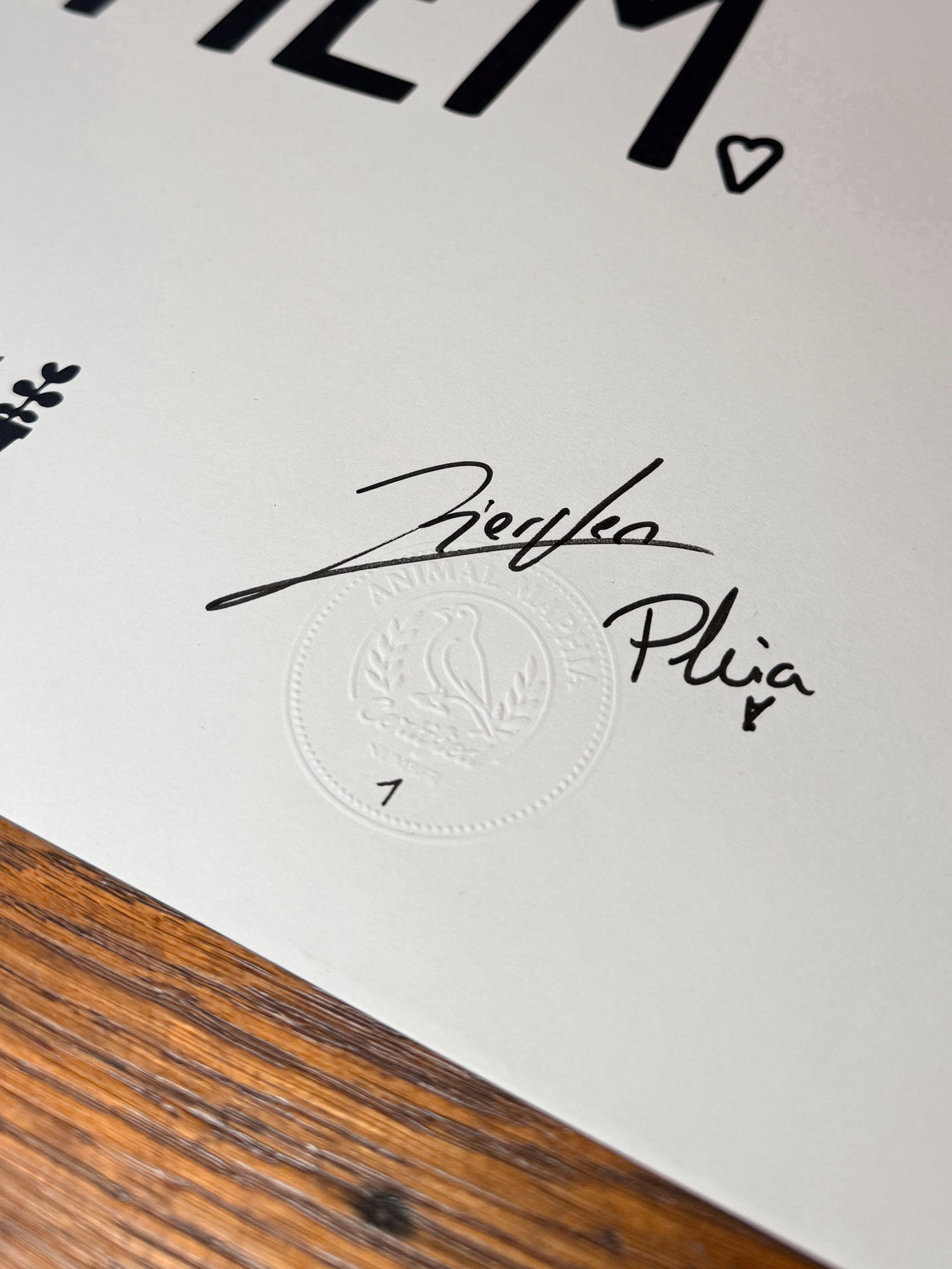 PLANTS - limitiertes Plakat