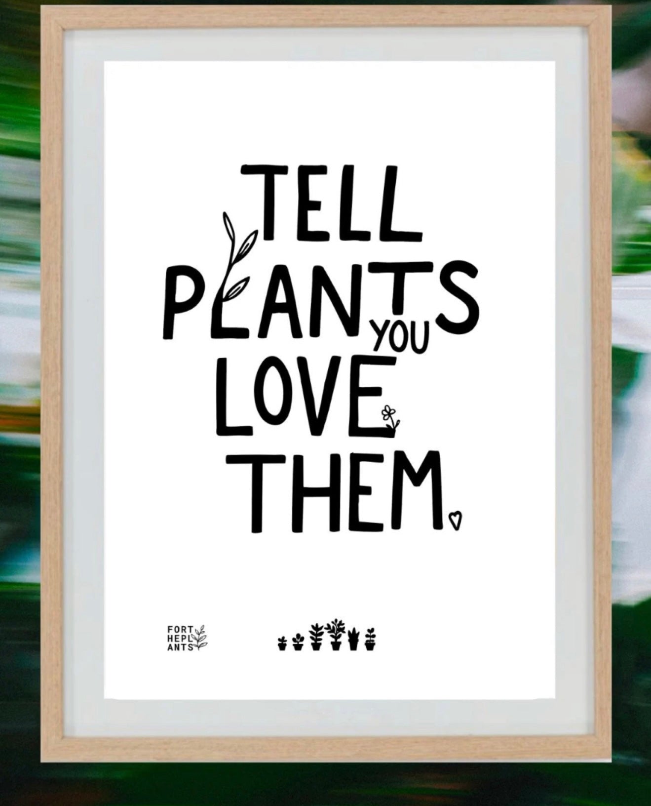 PLANTS - limitiertes Plakat