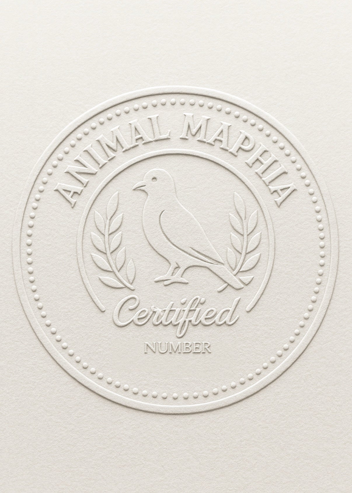 ANIMALS 🤍 limitiertes Plakat